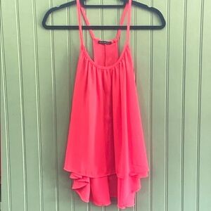 Babe & Tess Bright Pink Camisole
